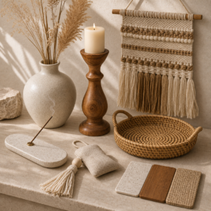 Indovia Sagara Handmade Decor Material Variant unique generated product image 1