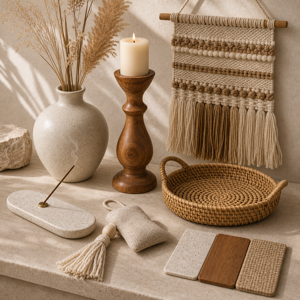 Indovia Sagara Handmade Decor Material Variant unique generated product image 1