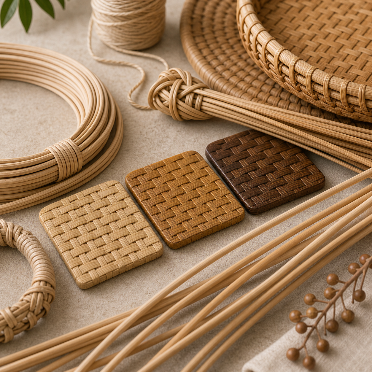 Indovia Sagara Rattan Craft Material Variant unique generated product image 2
