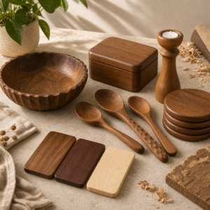 Indovia Sagara Wood Craft Material Variant unique generated product image 1