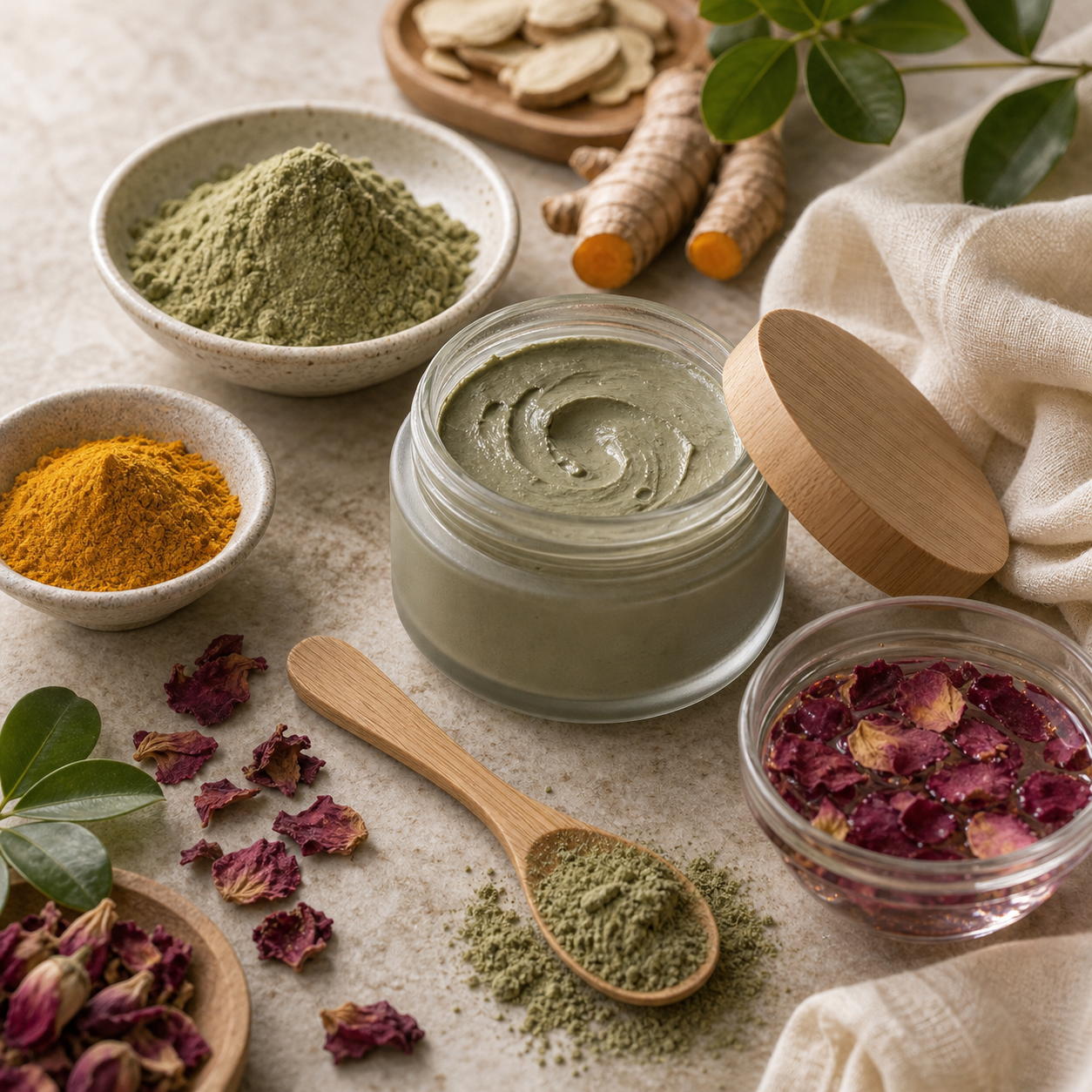 Indovia Sagara Herbal Beauty Variant Kit unique generated product image 2