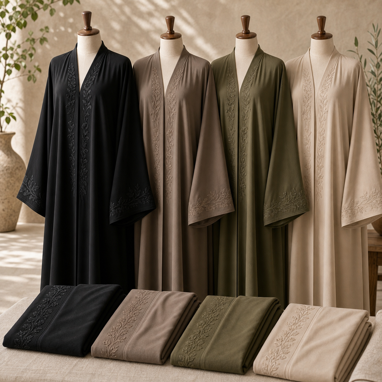 Indovia Sagara Abaya Colorway Pack unique generated product image 1
