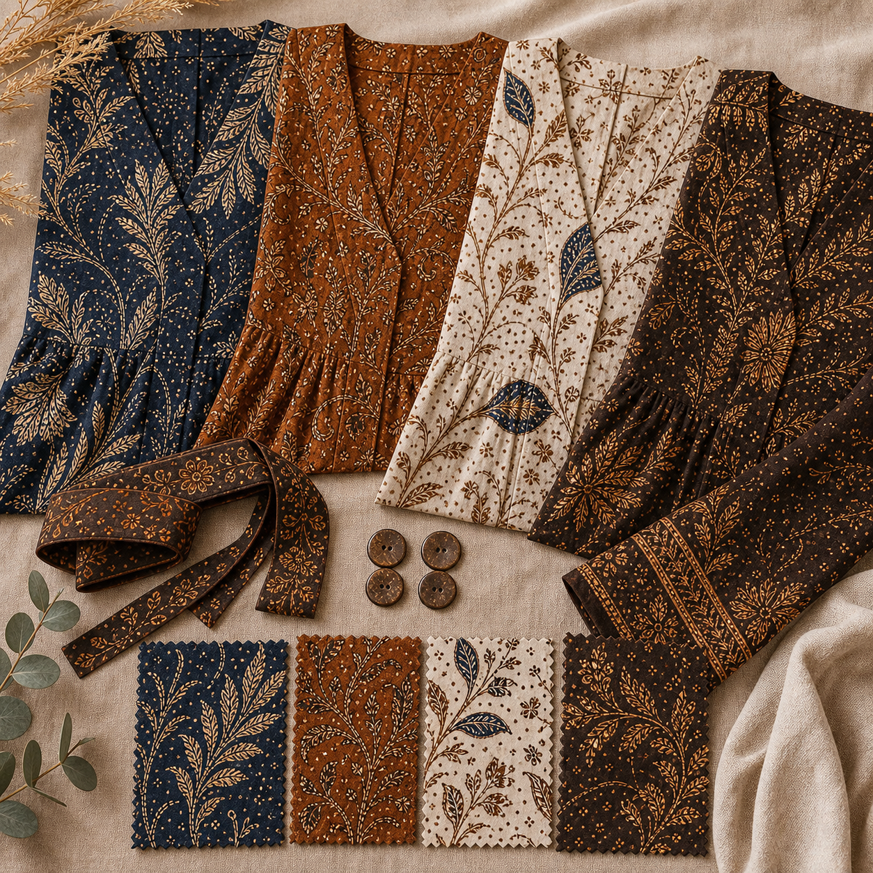Indovia Sagara Batik Dress Colorway Pack unique generated product image 2