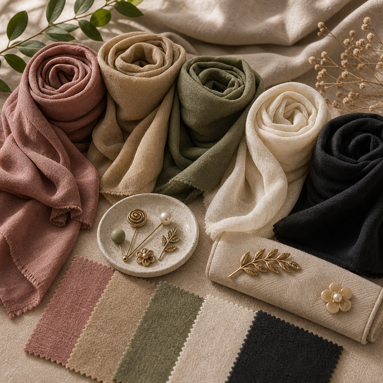 Indovia Sagara Hijab Colorway Pack unique generated product image 2