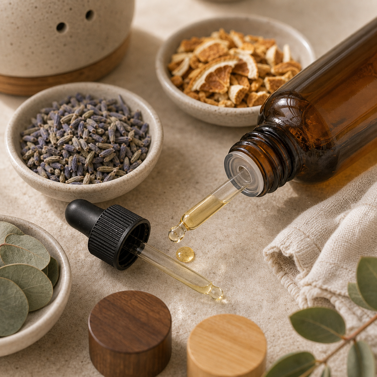 Indovia Sagara Essential Oils Formula Trio unique generated product image 2
