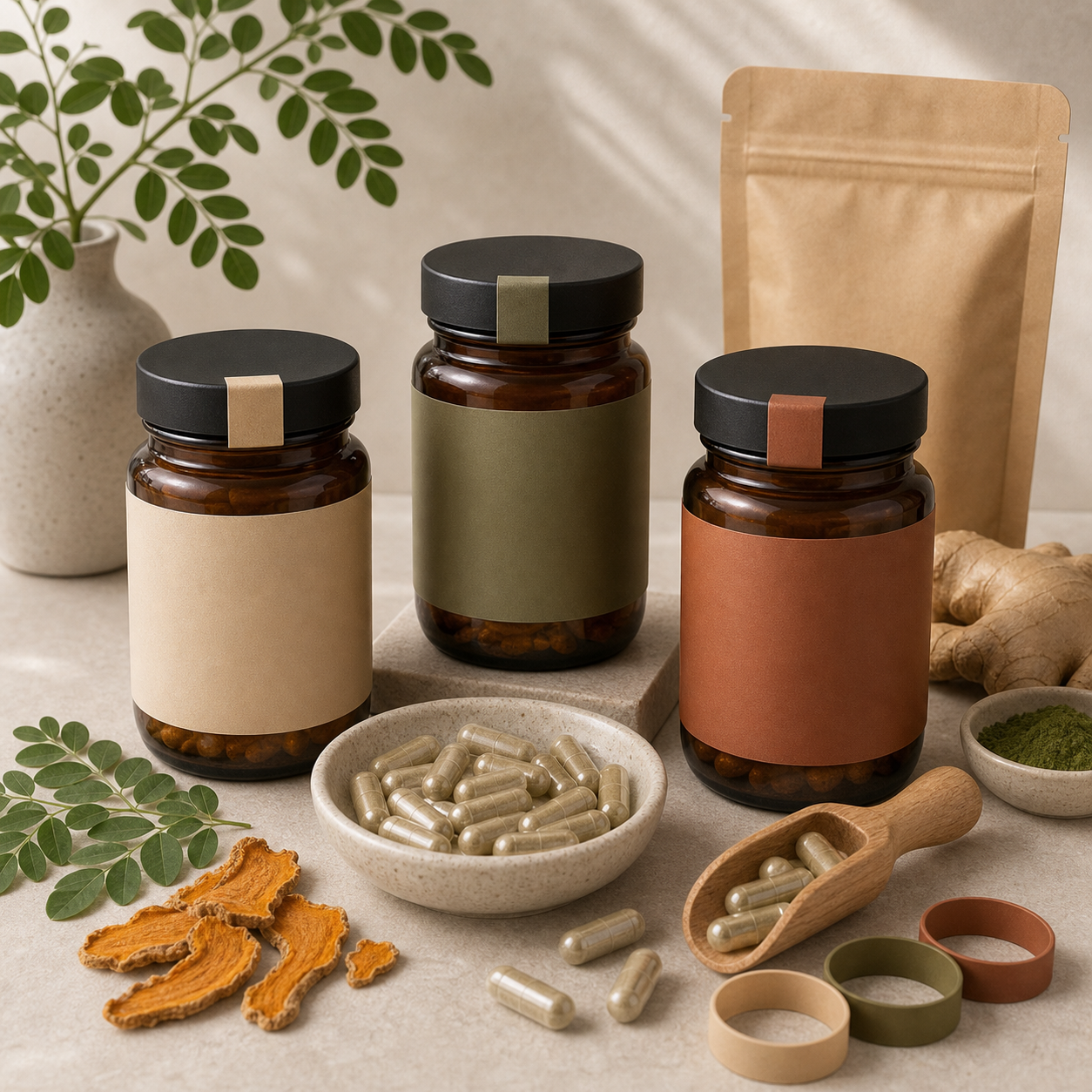 Indovia Sagara Herbal Supplements Formula Trio unique generated product image 1