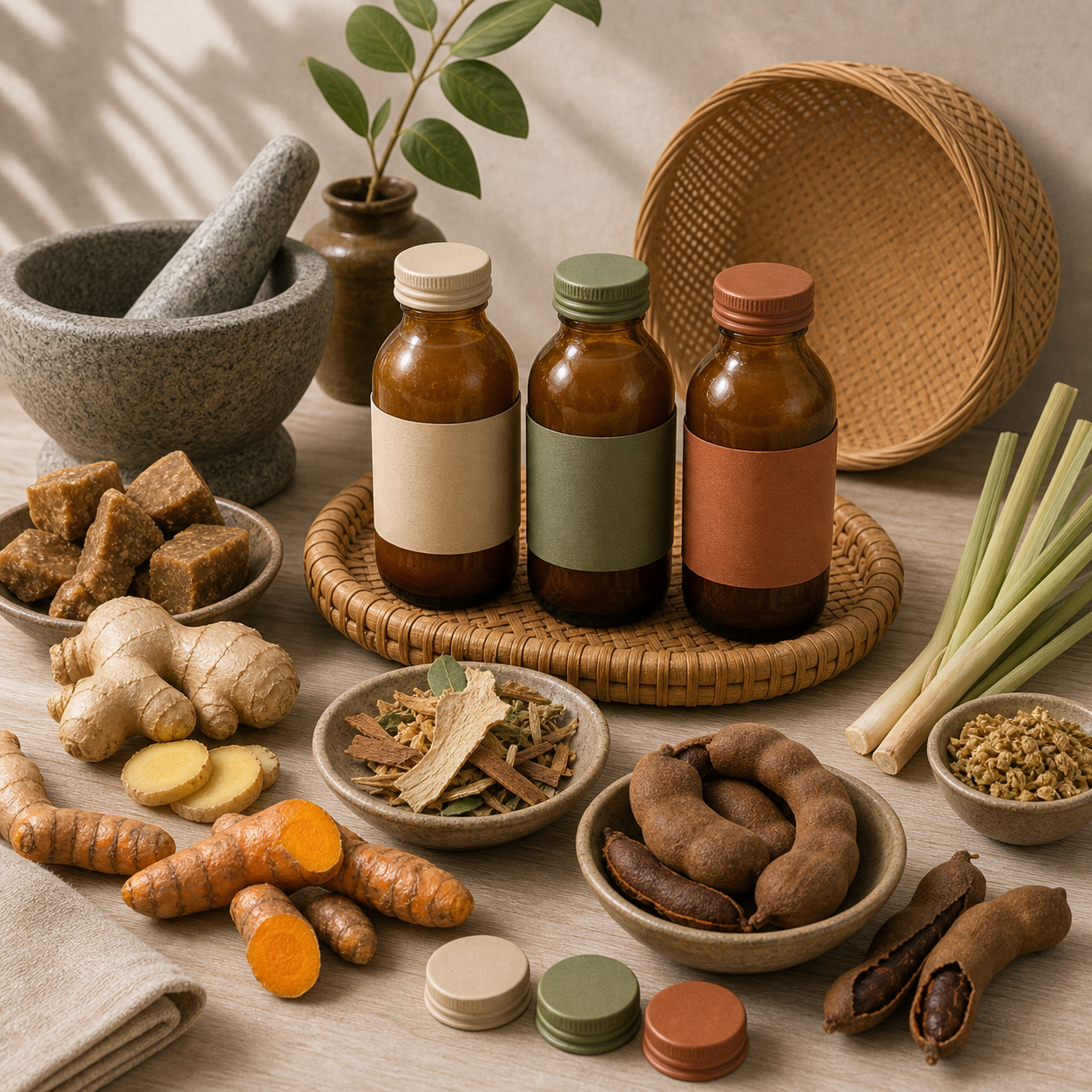 Indovia Sagara Traditional Medicine Formula Trio unique generated product image 1