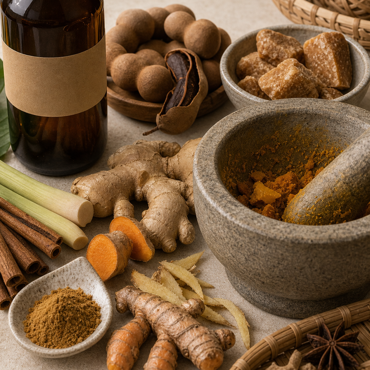 Indovia Sagara Traditional Medicine Formula Trio unique generated product image 2