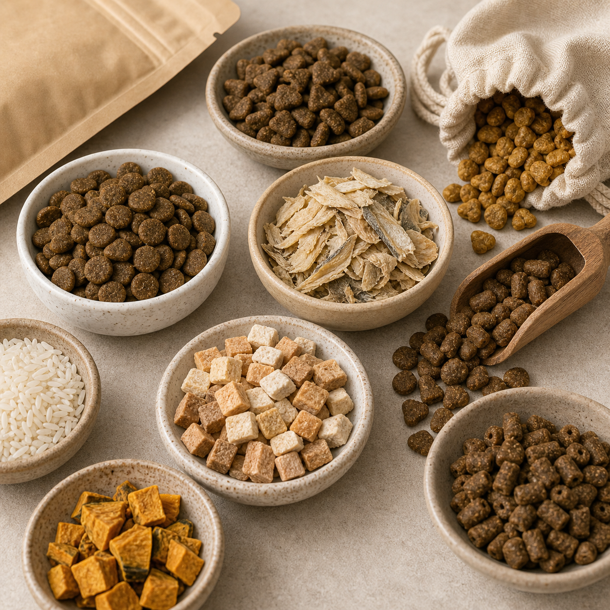 Indovia Sagara Pet Food Variant Selection unique generated product image 2