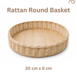 Rattan Round Basket