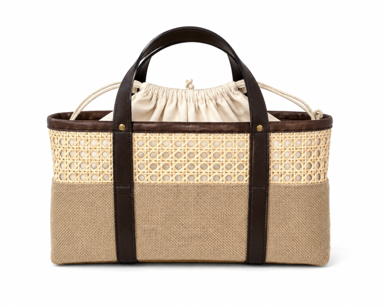 EconiQ - Rattan Harmony Bag