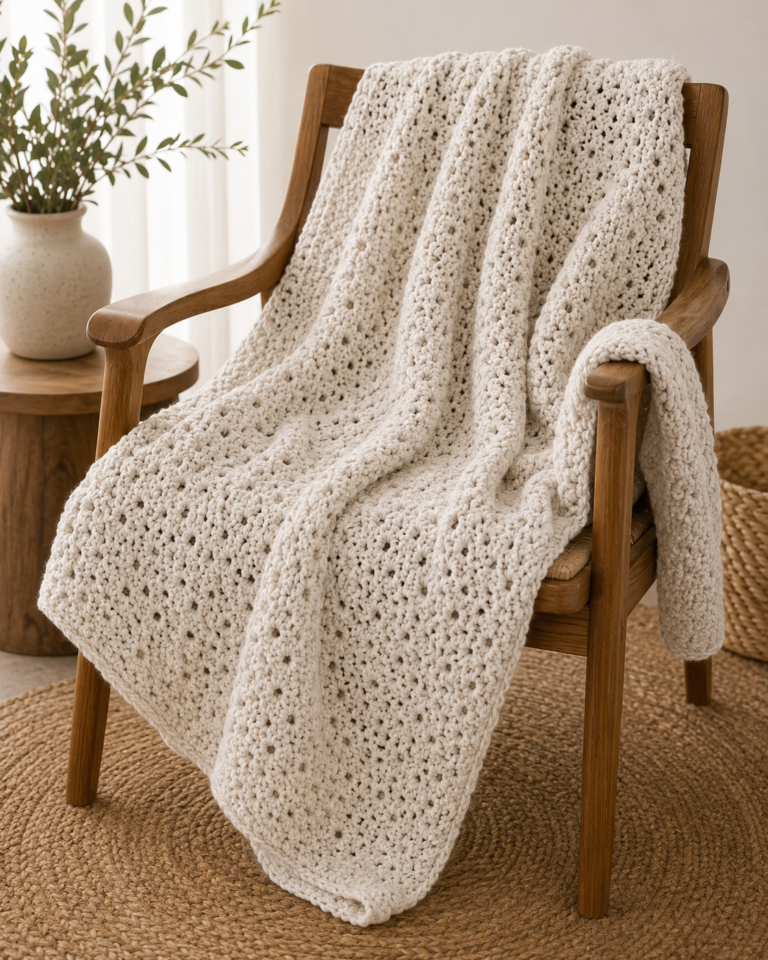Crochet Throw Medium