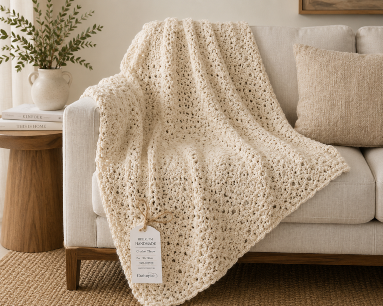 Crochet Throw Large