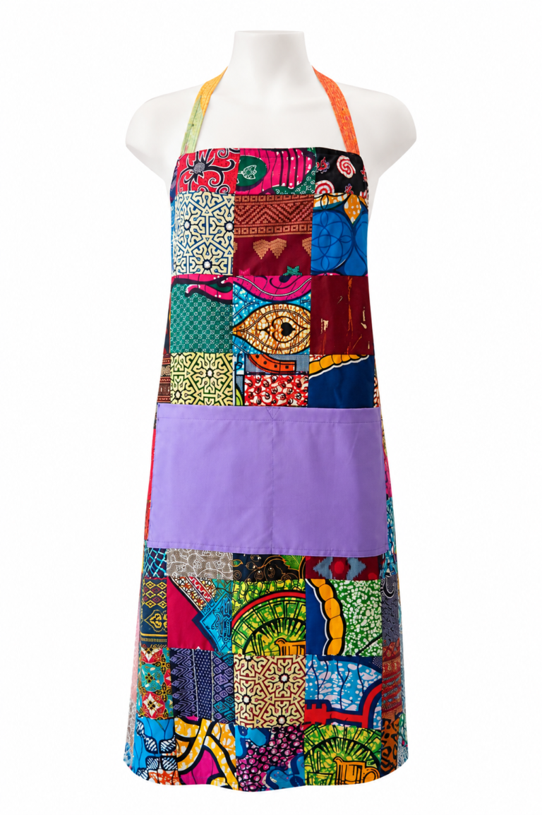 Patchwork String Apron