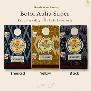 BOTOL AULIA SUPER | 100% AUTHENTIC HANDWOVEN INDONESIAN SARONG