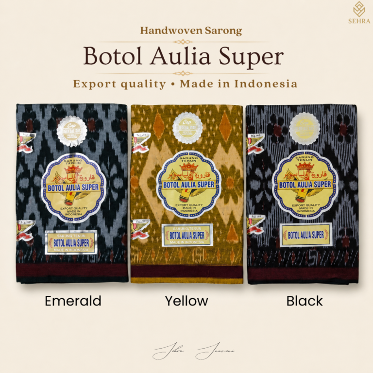 BOTOL AULIA SUPER | 100% AUTHENTIC HANDWOVEN INDONESIAN SARONG