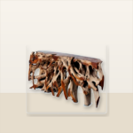 Large Teak Root Console Table
