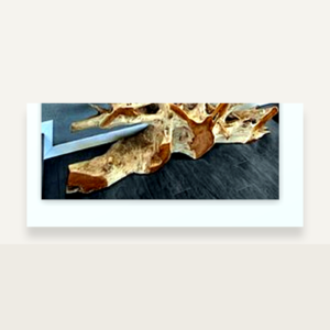 Teak Root Console Table Base