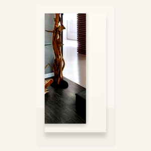Teak root standing lamp base by Java Living Co