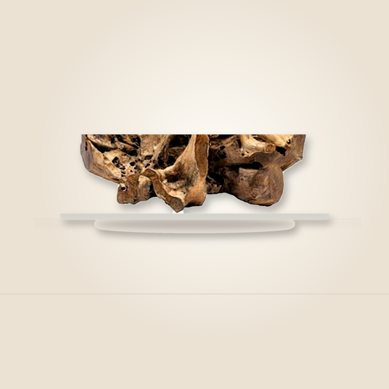 Teak root coffee table base by Java Living Co