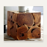Square Slice Stool