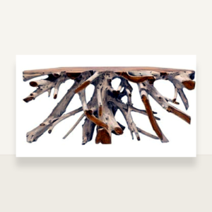 Teak Root Console Table (JLC-P034)