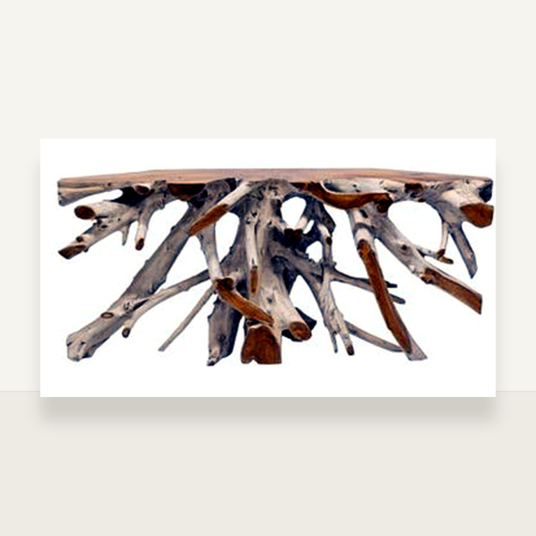 Teak Root Console Table (JLC-P034)