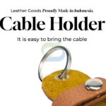 Cable Holder [Genuine Leather]