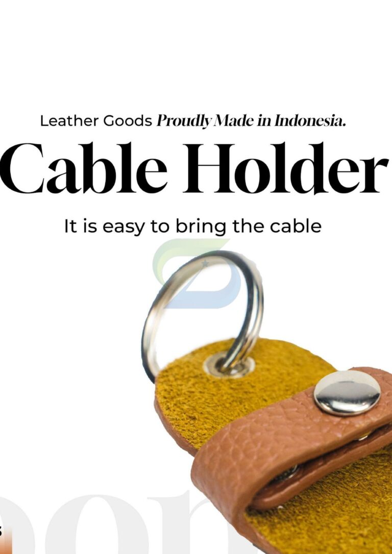 Cable Holder [Genuine Leather]
