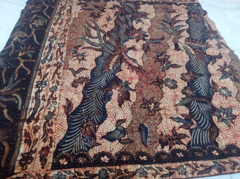 Authentic Indonesian Batik Tulis Fabric – Premium Cotton Mori