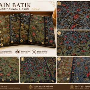Authentic Handmade Indonesian Batik Fabric