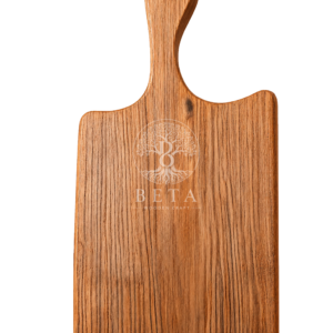 20 × 38 cm Solid Wood Cutting Board – Food Grade Finish