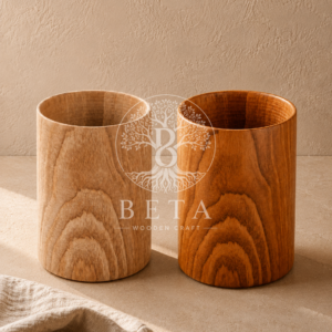 10 cm Solid Wood Cup