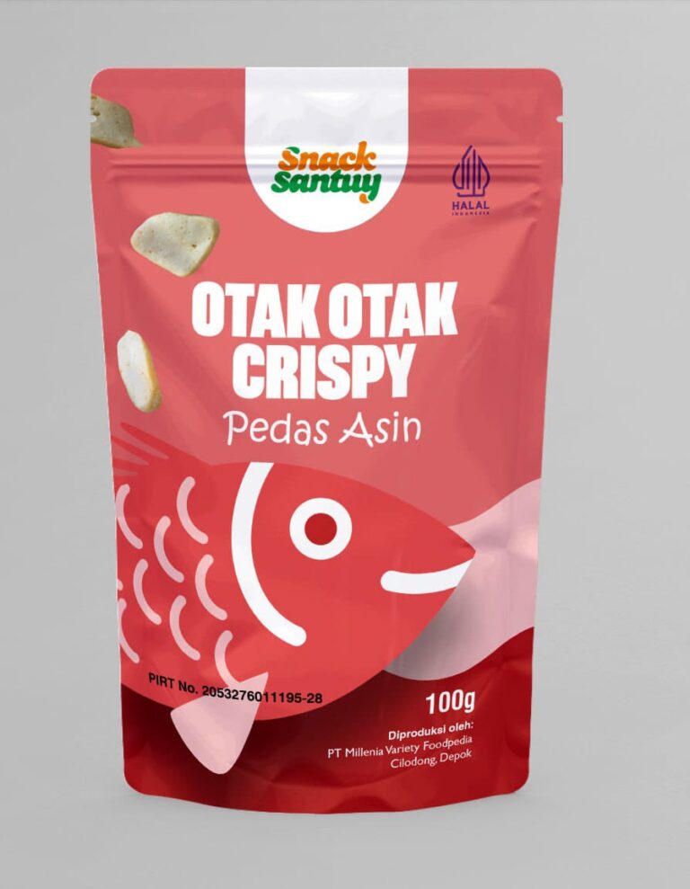 Crispy Otak - Otak (Spicy and Salty Taste)