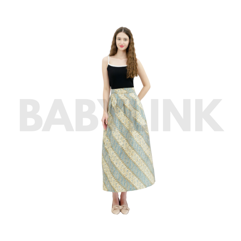 Wrap Skirt Batik Tulis Indigo