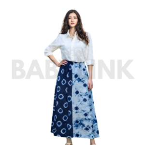 Wrap Skirt Indigo Primissima