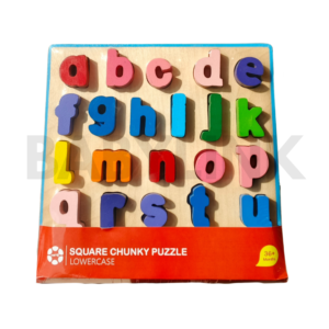 Abc Lowercase Square Chunky Puzzle Wooden Toys